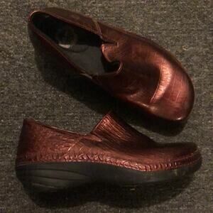 Timberland Pro Clogs Newbury Croc Embossed Professional Nursing Shoes Women's 8M
